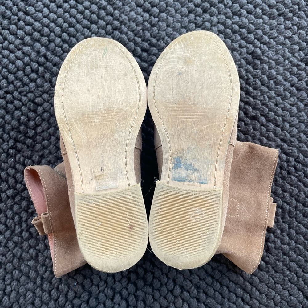 Seychelles - Tan Suede Ankle Boots - size 6 - Picture 5 of 7